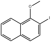 2-Iodo-1-methoxynaphthalene 结构式