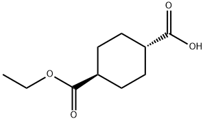 反式-1,4-环己烷二甲酸单乙酯, 15177-66-9, 结构式