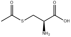 L-Cysteine, S-acetyl- Structure