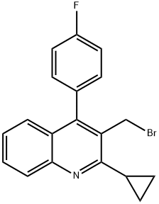 154057-56-4 3-(ブロモメチル)-2-シクロプロピル-4-(4'-フルオロフェニル)キノリン