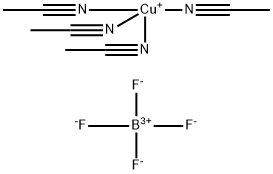 六氟磷酸四乙氰铜四氟硼酸盐 结构式
