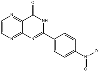2-(4-Nitrophenyl)-4(1H)-pteridinone Structure