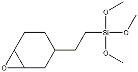 beta-(3,4-Epoxycyclohexyl)-ethyltrimethoxysilane Struktur
