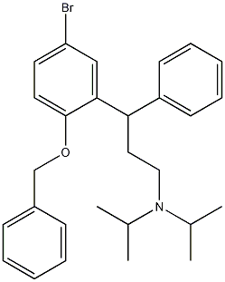 156755-27-0 3-(2-苄氧基-5-溴苯基)-N,N-二异丙基-3-苯基丙-1-胺