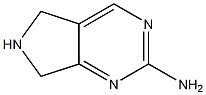 6,7-dihydro-5H-pyrrolo[3,4-d]pyrimidin-2-amine Structure
