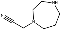 1-Cyanomethylhomopiperazine Structure