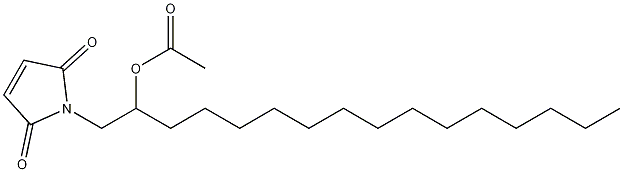 N-(2-acetoxyetyl)maleimide Structure