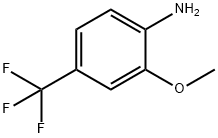 2-甲氧基-4-三氟甲基苯胺,158727-56-1,结构式