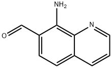 8-胺基-7-醛基喹啉,158753-17-4,结构式