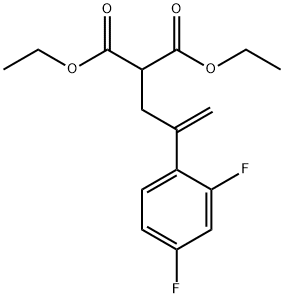 2-(2,4-Difluorophenyl)-2-propenyl-propanedioic Acid Diethyl Ester|2-(2,4-Difluorophenyl)-2-propenyl-propanedioic Acid Diethyl Ester