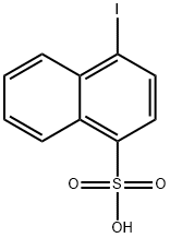 4-Iodonaphthalene-1-sulfonic acid Structure