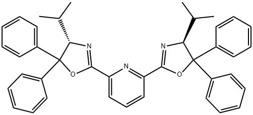 162213-03-8 2,6-双[(4S)-4,5-二氢-4-异丙基-5,5-二苯基-2-恶唑基]吡啶