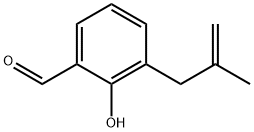 2-羟基-3-(2-甲基-2-丙烯基)苯甲醛, 162971-77-9, 结构式