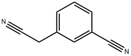 3-氰基苯乙腈 结构式