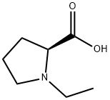 1-乙基吡咯烷-2-羧酸 结构式