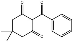 2-苯甲酰基-5,5-二甲基-1,3-环己二酮, 16690-04-3, 结构式