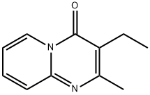 3-エチル-2-メチル-4H-ピリド[1,2-A]ピリミジン-4-オン 化学構造式