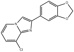 2-(1,3-Benzodioxol-5-yl)-8-chloro-imidazo[1,2-a]pyridine|