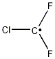 Chlorodifluoromethyl radical|