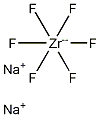 Disodium hexafluorozirconate Structure