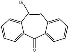 4-Bromo-5H-dibenzo[a,d]cyclohepten-5-one Struktur