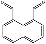 Naphthalene-1,8-dicarboxaldehyde Structure