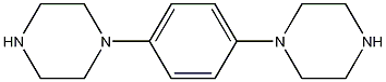 1,4-di(piperazin-1-yl)benzene Struktur