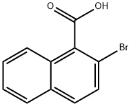 2-Bromonaphthalene-1-carboxylic acid Structure