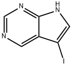 5-Iodo-7H-pyrrolo[2,3-d]pyrimidine Struktur