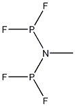 Bis(difluorophosphino)methylamine 化学構造式