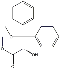 (S)-2-Hydroxy-3-methoxy-3,3-diphenylpropionic acid methyl ester