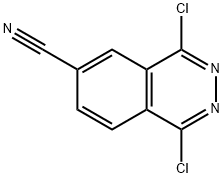 1,4-dichlorophthalazine-6-carbonitrile Structure