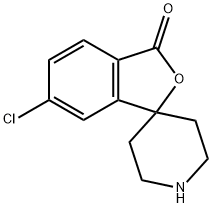 6-chloro-3H-spiro[isobenzofuran-1,4'-piperidin]-3-one Struktur