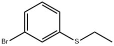 1-Bromo-3-(ethylsulfanyl)benzene, 18184-69-5, 结构式