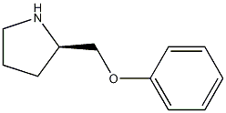 (R)-2-(PHENOXYMETHYL)-PYRROLIDINE 化学構造式
