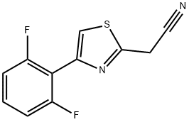 2-Cyanomethyl-4-(2,6-difluorophenyl)thiazole|2-氰基甲基-4-(2,6-二氟苯基)噻唑