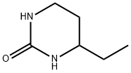 4-Ethyltetrahydro-2(1H)-pyrimidinone 结构式