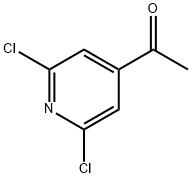 1-(2,6-dichloropyridin-4-yl)ethanone Structure