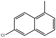 6-Chloro-1-methylnaphthalene Structure