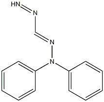 diphenyl formazan 化学構造式