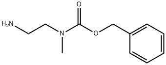 Cbz-N-Methylethylenediamine 化学構造式