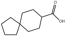 Spiro[4.5]decane-8-carboxylic acid, 19027-23-7, 结构式