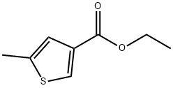 5-甲基-3-噻吩甲酸乙酯, 19163-50-9, 结构式