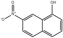 1-Hydroxy-7-nitronaphthalene Structure