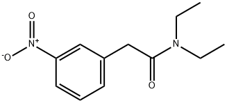 N,N-Diethyl-3-nitrobenzeneacetamide 结构式