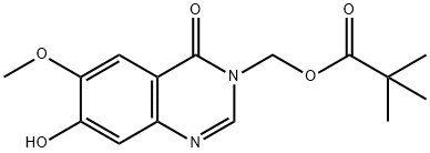 7-Hydroxy-6-methoxy-3-[(pivaloyloxy)methyl]-3,4-dihydroquinazolin-4-one|3-POM-6-甲氧基-7-羟基喹唑啉-4-酮