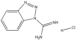 1H-Benzotriazole-1-carboxamidine Hydrochloride, 19503-22-1, 结构式
