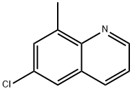 6-氯-8-甲基喹啉, 19655-50-6, 结构式