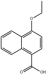 4-乙氧基-1-萘甲酸,19692-24-1,结构式