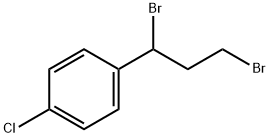 1-Chloro-4-(1,3-dibromopropyl)benzene,19714-76-2,结构式